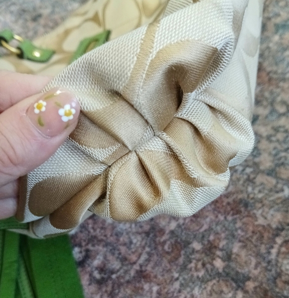 Coach Poppy Signature Fold Over Satchel 2012 - Picture 4 of 15